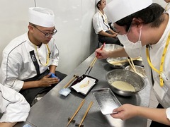 「今日の実習は、天ぷらを極めます！」日本料理だけを学ぶ辻調！ 日本料理クリエイティブ経営学科のブログ５