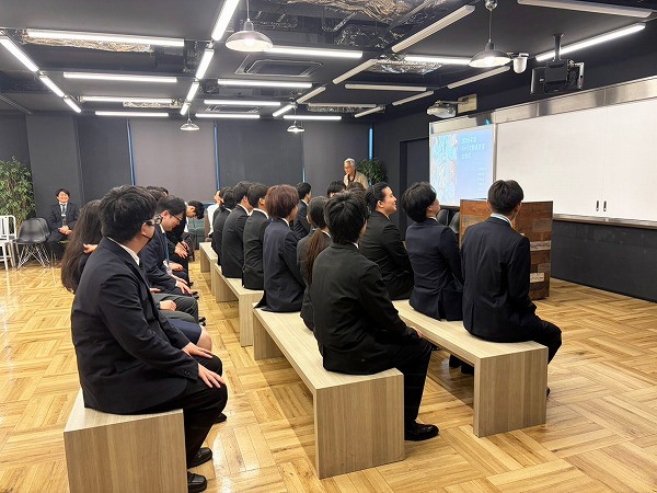 高度調理技術マネジメント学科2年生 キャリア形成実習の出発式!