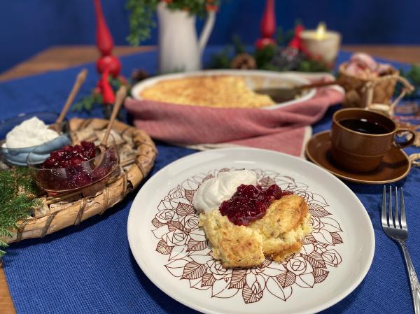 "グレーテル"のスタジオから【リンドグレーンのスウェーデン風チーズケーキ】